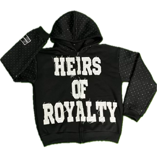 HEIRS OF ROYALTY ZIP JACKET HOODIE (PRE ORDERS)